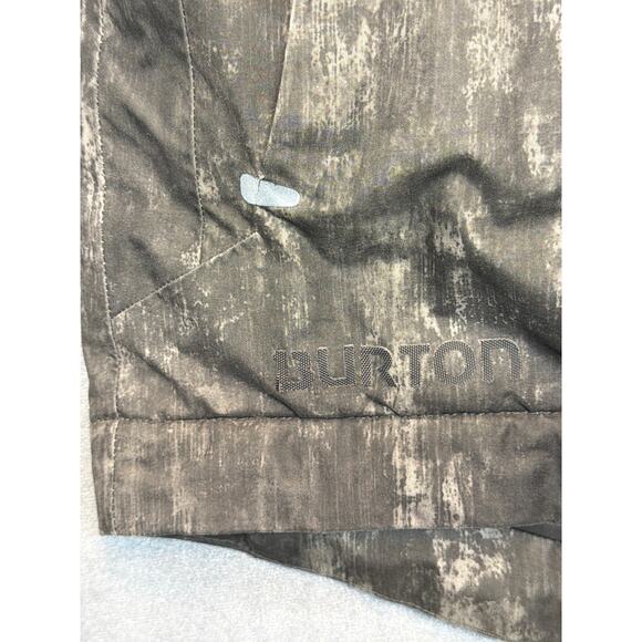 Burton Vinh Long Ski Jacket Black/Grey DryRide Size Small - Picture 3 of 14